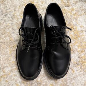 Dr. Martens 1461 MONO Unisex Black Leather Shoes